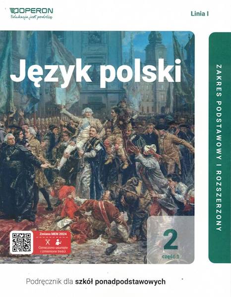 J. Polski Operon LO linia 1 Podr. 2/1 ZPR zm.2024