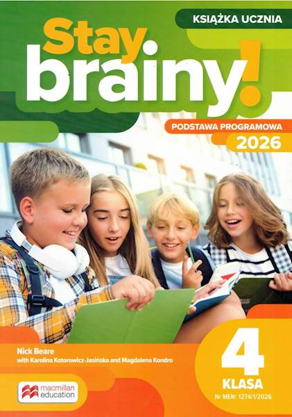 Stay brainy! 4 Książka ucznia Podręcznik Macmillan