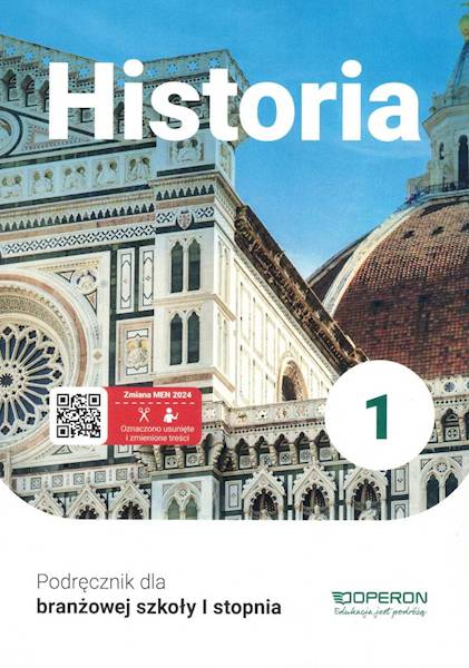 Historia Operon SBR 1 Podręcznik zm MEN 2024