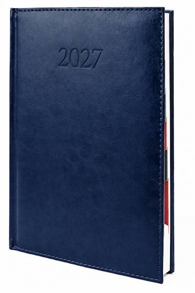 Kalendarz 2027 O-press ks B5 Planer DZ Granatowy