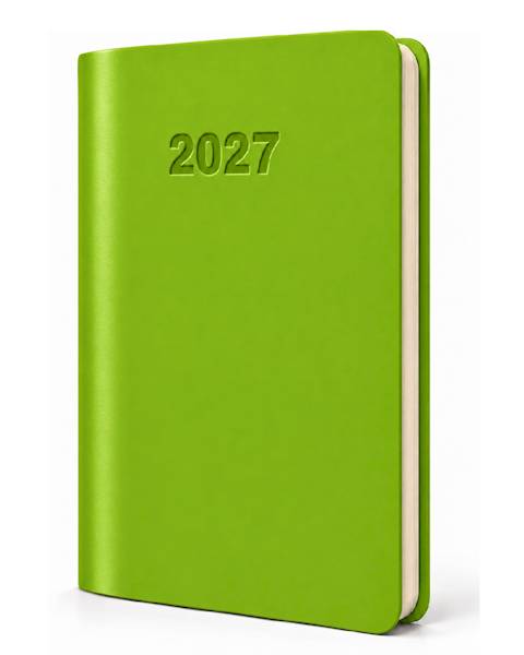 Kalendarz 2027 O-press A7 Mój kalendarz Zielony j