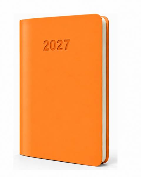 Kalendarz 2027 O-press A7 Mój kalendarz Orange