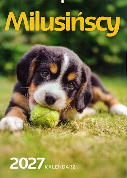 Kalendarz 2027 O-press A4 Ścienny Milusińscy