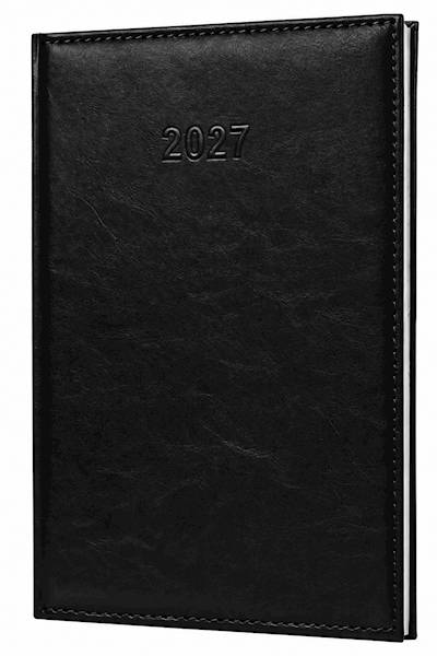 Kalendarz 2027 O-press ks A4 Agenda Tygod  Czarny