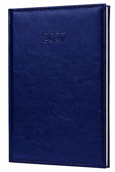 Kalendarz 2027 O-press ks A4 Agenda Tygod Granatow