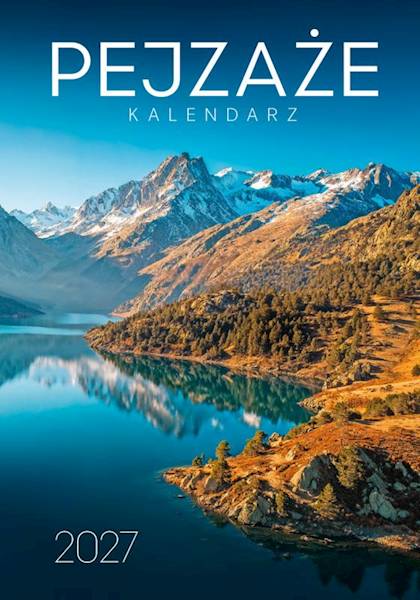 Kalendarz 2027 O-press A3 Ścienny Pejzaże