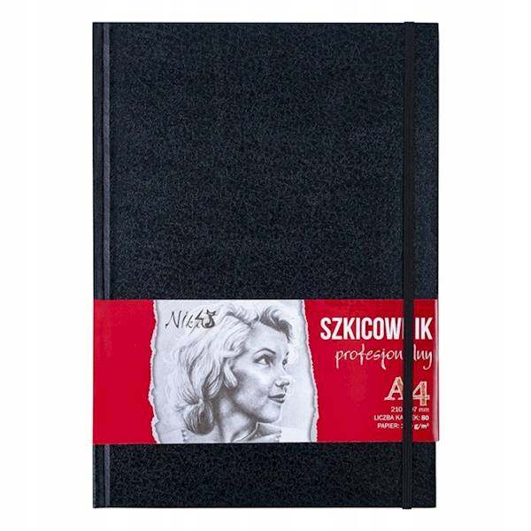 szkicownik A4 80K KIN Profesjonalny 110g