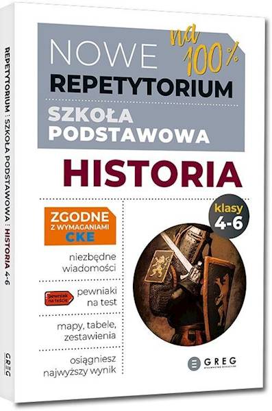 Nowe Repetytorium 100% SP Historia kl 4-6