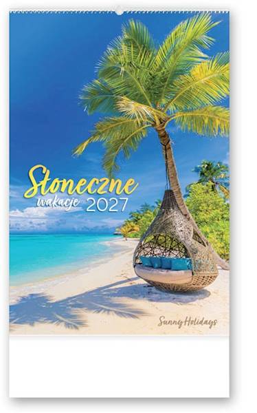 Kalendarz 2027 Lucrum 32x47 Słoneczne wakacje