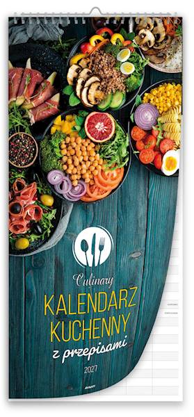 Kalendarz 2027 Avanti Terminarz KPD 49x22 Kuchenny