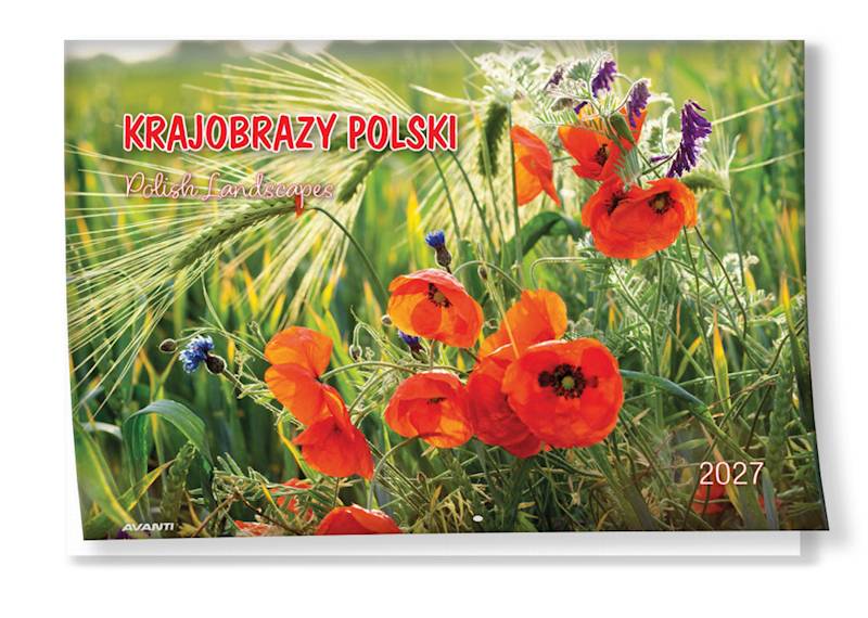 Kalendarz 2027 Avanti Ścienny Albumowy Krajobrazy