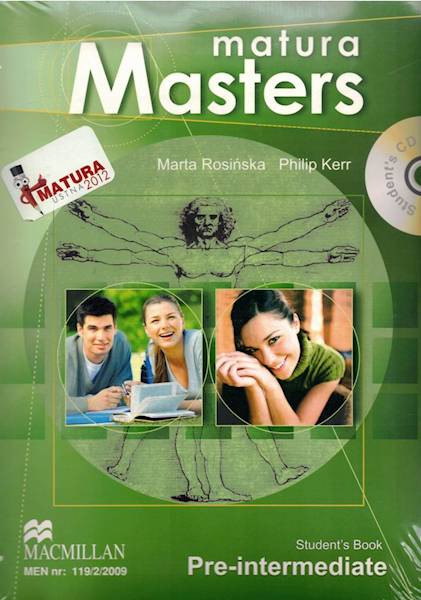 Matura Masters Pre-Intermediate SB +CD, Card, Spea