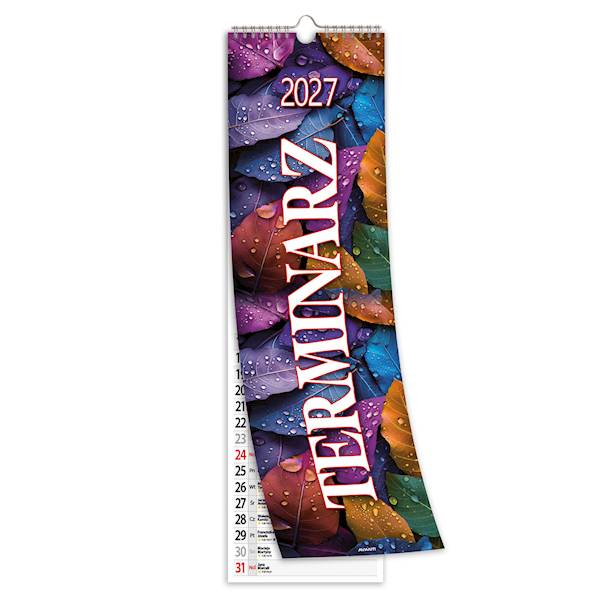 Kalendarz 2027 Avanti Paskowy KP 46x13 Terminarz