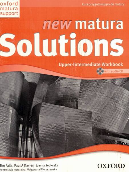 New Matura Solutions Upper-Intermed. 2E WB PL