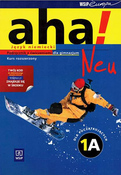AHA 1A Neu ZR podręcznik z ćwiczeniami WSiP + 2 CD