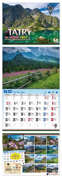 Kalendarz 2027 PK Albumowy Tatry po zbóju!