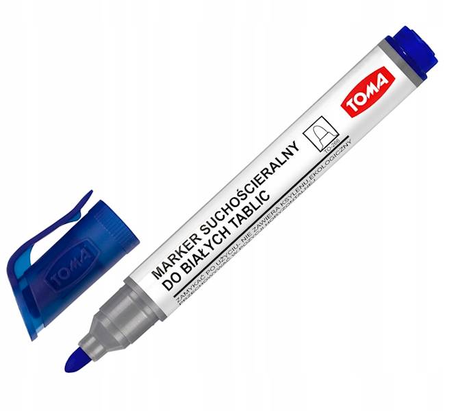 Marker do tablic suchościeralnych TOMA O/K niebies