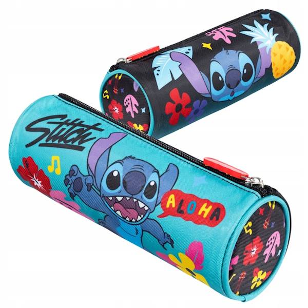 Piórnik tuba okrągła Stitch Aloha