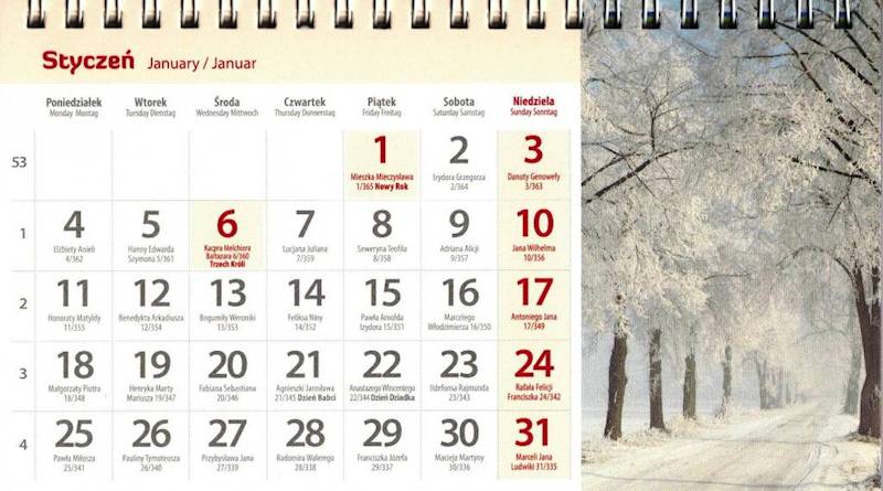 Kalendarz 2027 Artsezon biurkowy 19,5x11 Drogi