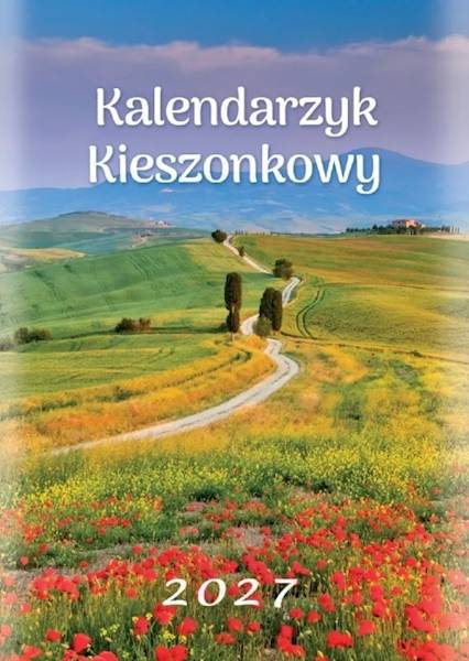 Kalendarz 2027 Artsezon Kieszonkowy A7 Ścieżka