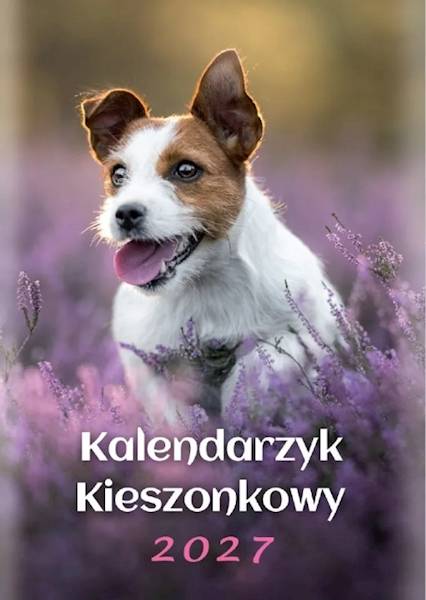 Kalendarz 2027 Artsezon Kieszonkowy A7 Piesek