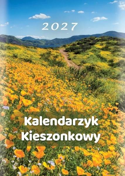 Kalendarz 2027 Artsezon Kieszonkowy A7 Łąka