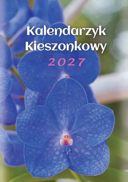 Kalendarz 2027 Artsezon Kieszonkowy A7 Kwiatek