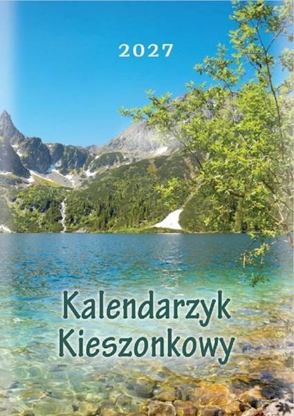 Kalendarz 2027 Artsezon Kieszonkowy A7 Góry Staw