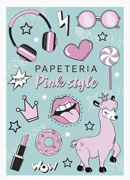 Papeteria kolorowa POL-MAK Pink Style