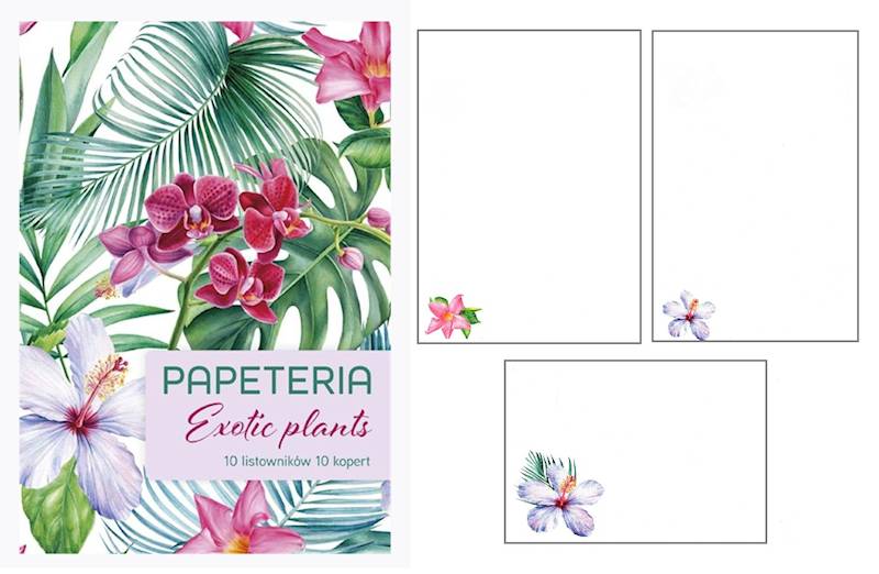 Papeteria kolorowa POL-MAK Exotic plants
