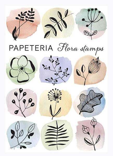 Papeteria kolorowa POL-MAK Flora stamps