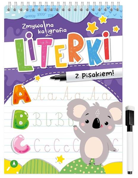 Zmywalna kaligrafia. Literki