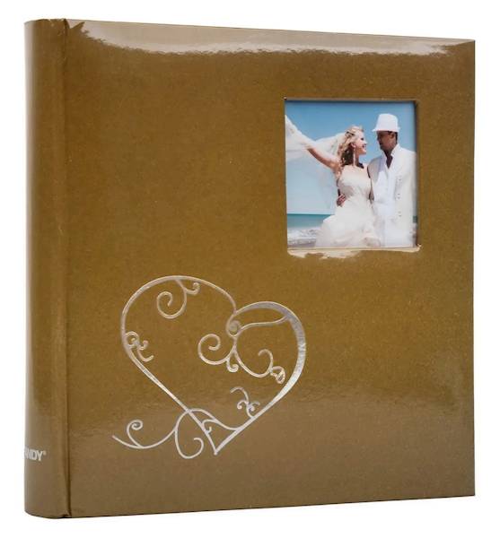 Album kieszeń 22x22 200z 10x15 Love 2 Złoty