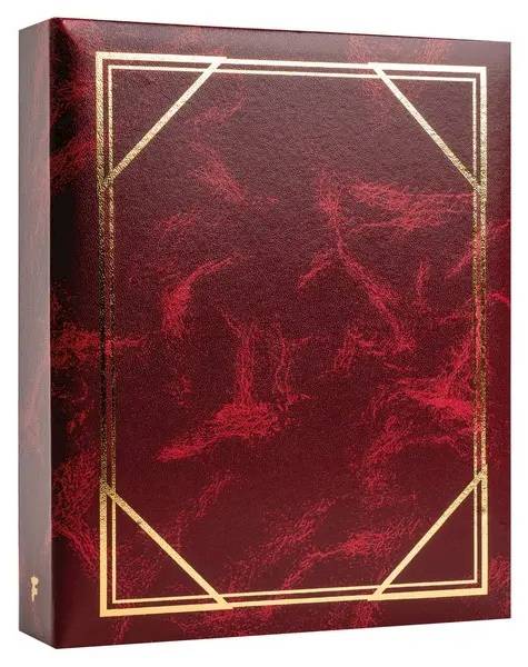 Album kieszeń 18,5x22,5 200z 10x15 Vinyl 1 Bordowy