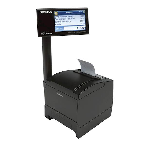Drukarka fiskalna NOVITUS HD II online LAN