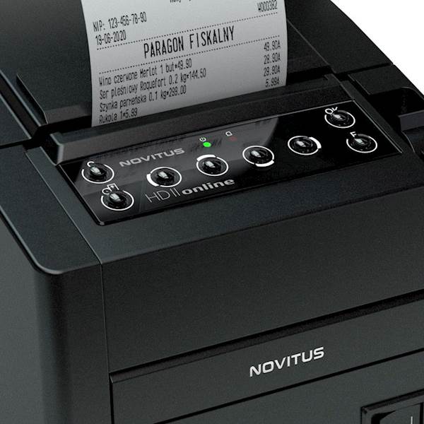 Drukarka fiskalna NOVITUS HD II online LAN