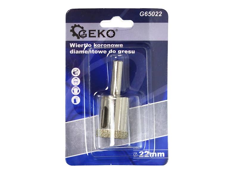 WIERTŁO DO GRESU  22MM GEKO /NA MOKRO/ 