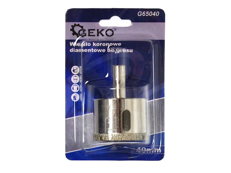 WIERTŁO DO GRESU  40MM GEKO /NA MOKRO/ 