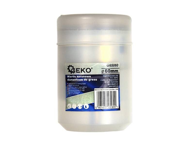 WIERTŁO DO GRESU  60MM GEKO /NA MOKRO/ 