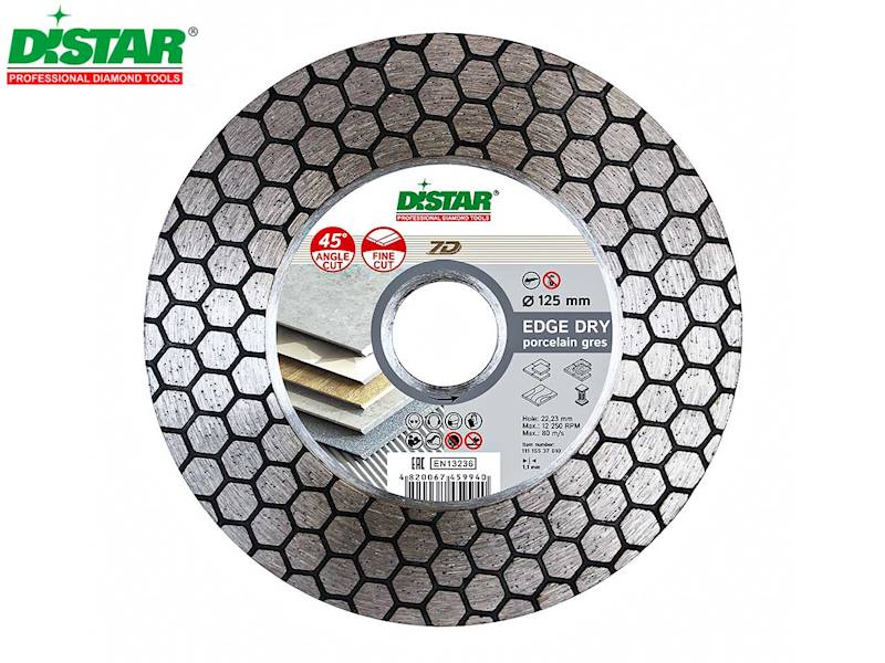 TARCZA DISTAR EDGE DRY DO UKOSOWANIA 1.6/125MM