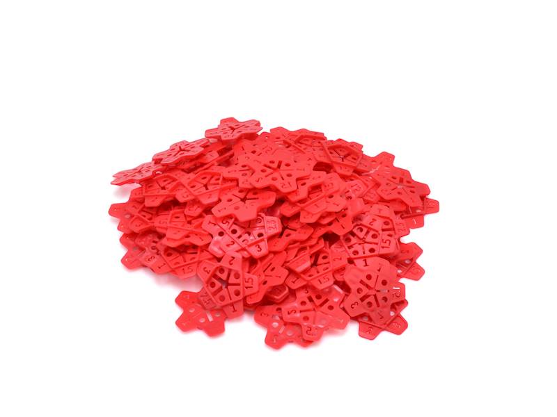 KRZYŻYKI UNIWERSALNE GWIAZDKI 1-3MM /100 SZT/ GEKO