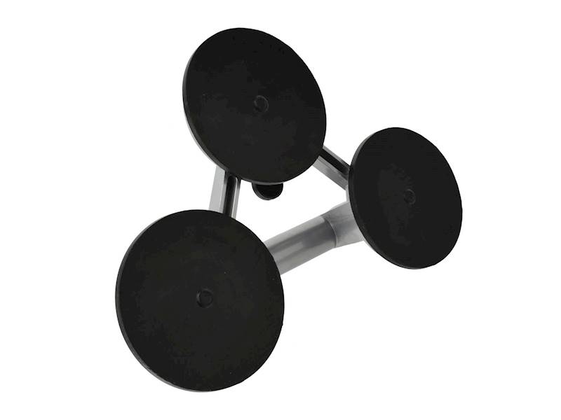PRZYSSAWKA POTRÓJNA ALUMINIOWA GEKO /100KG/