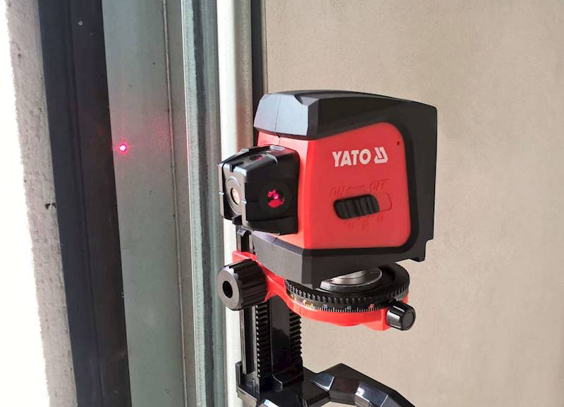 LASER PIĘCIOPUNKTOWY SAMOPOZIOMUJĄCY+SPODARKA YATO