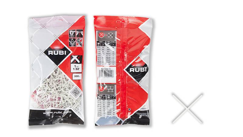 KRZYŻYKI RUBI  1mm /300szt/