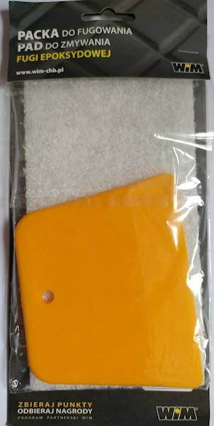 PACKA + PAD DO ZMYWANIA FUGI EPOKSYDOWEJ WIM
