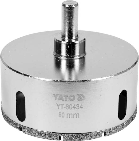 WIERTŁO DO GRESU  80MM YATO /NA SUCHO LUB MOKRO/ 