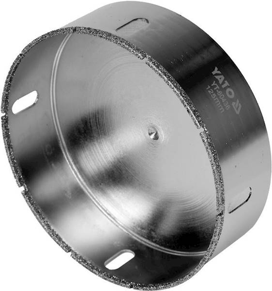 WIERTŁO DO GRESU 125MM YATO /NA SUCHO LUB MOKRO/ 