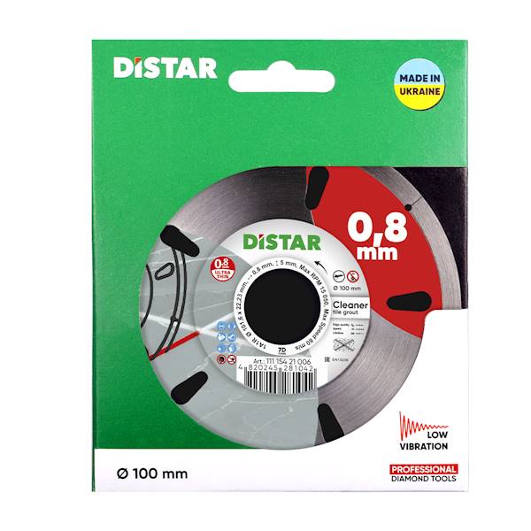 TARCZA DISTAR CLEANER DO USUWANIA FUG 0.8/100MM