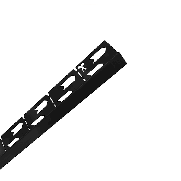 LISTWA SPADKOWA CZARNA PRAWA 150CM