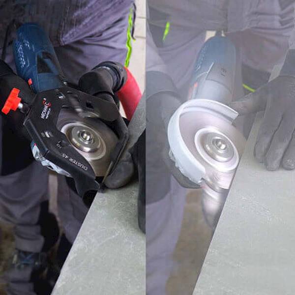 PRZYSTAWKA DO SZLIFIERKI KĄTOWEJ DUSTER 45